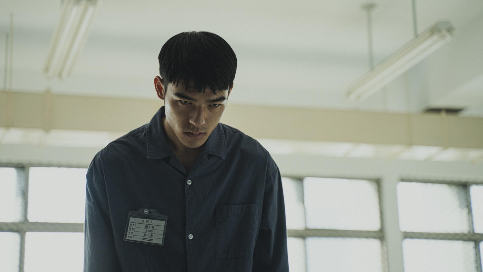 在《罪後真相》挑戰飾演坐冤獄多年的重刑犯，陳昊森在眼神下了不少功夫。（威視提供）