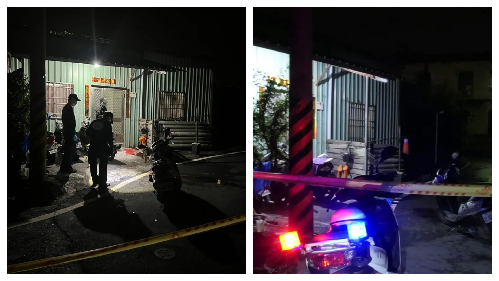 屏東縣佳冬鄉發生1死3傷砍人案。（翻攝畫面）