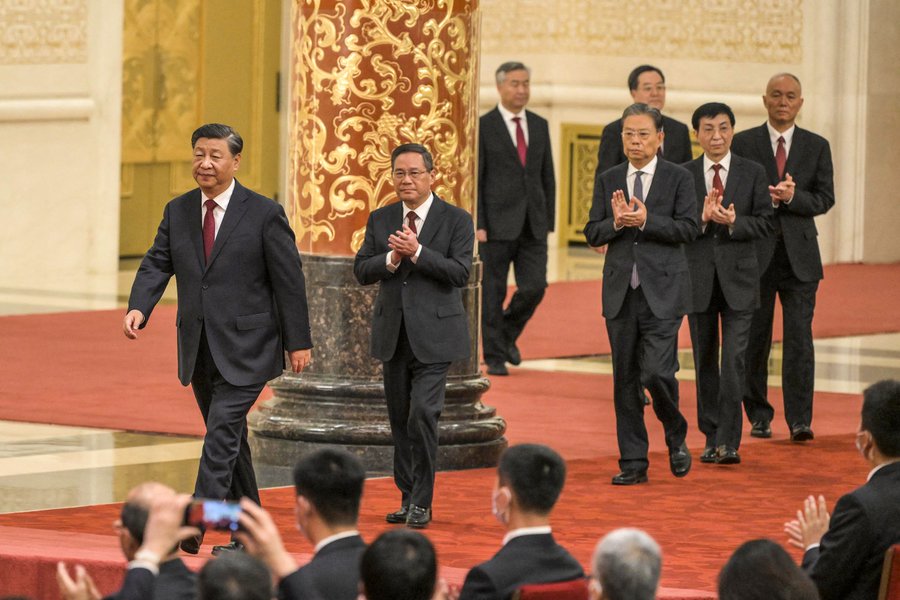 蔡奇這次等於入主內閣團隊。（翻自RFA推特）