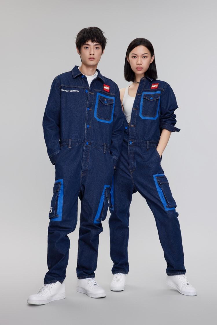 連身丹寧褲,NT$7,690。(Levi's提供)