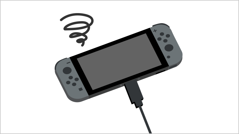 任天堂提醒，Switch至少6個月就要充電一次。（翻攝自Twitter@nintendo_cs）