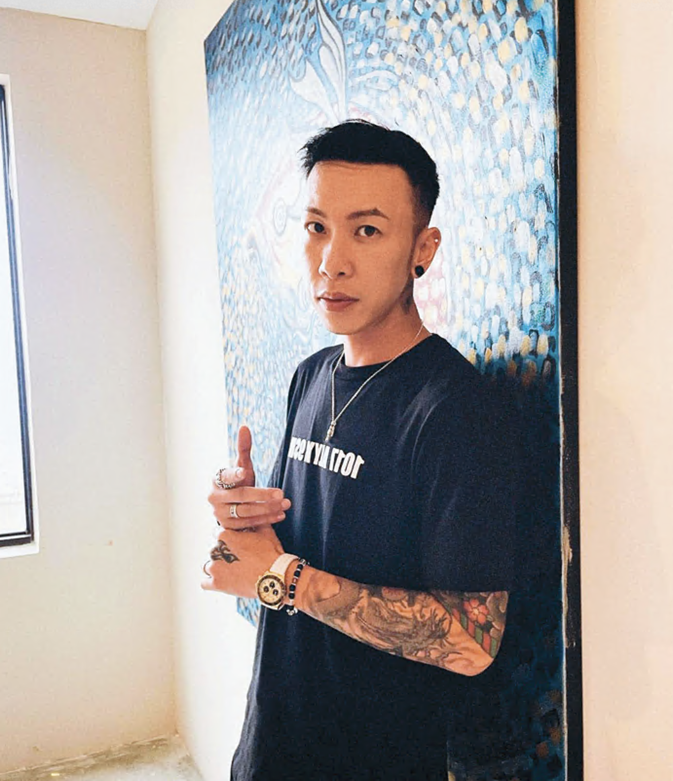 呆寶靜大方分享離婚後的心情,而且還說過自己迷上許光漢。(翻攝自呆寶靜IG)