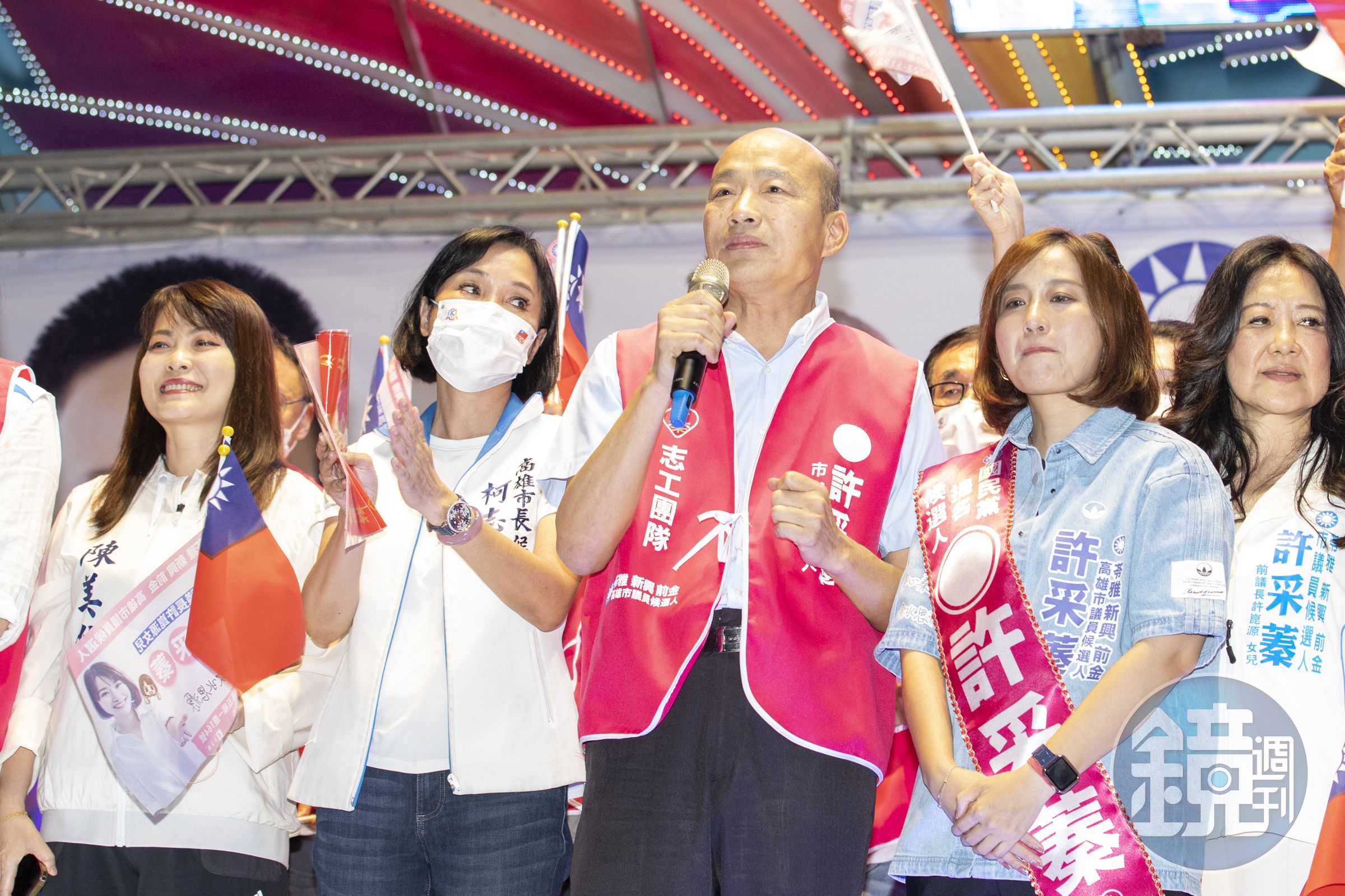 柯志恩提到韓國瑜的「買一送二」說，點名陳其邁跟陳菊可以在中央共組高雄隊。（本刊資料照）
