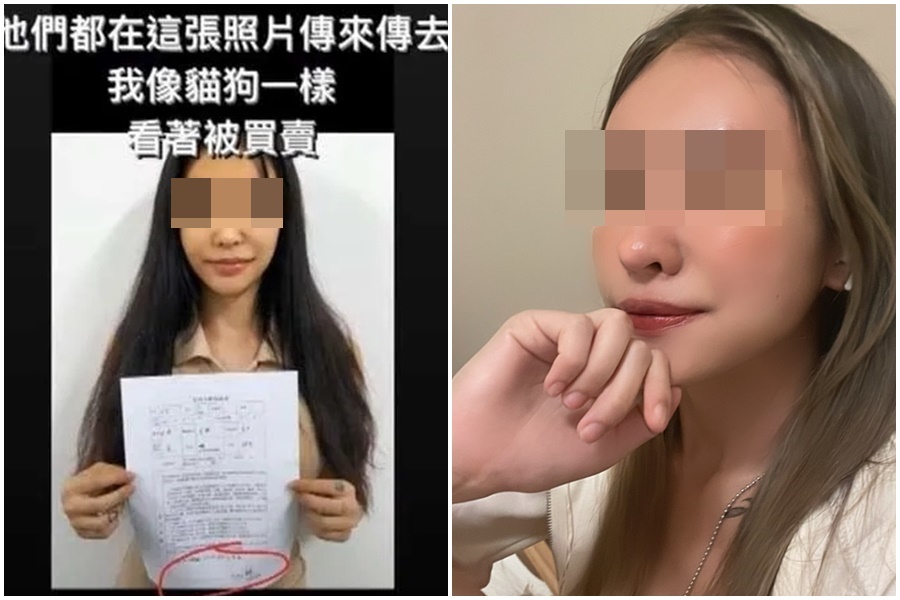 曾被詐騙到柬埔寨的台灣人「皮皮」被救援返台後，被網友找到在推特下海拍片。（左圖翻攝自網路，右圖翻攝自當事人IG）