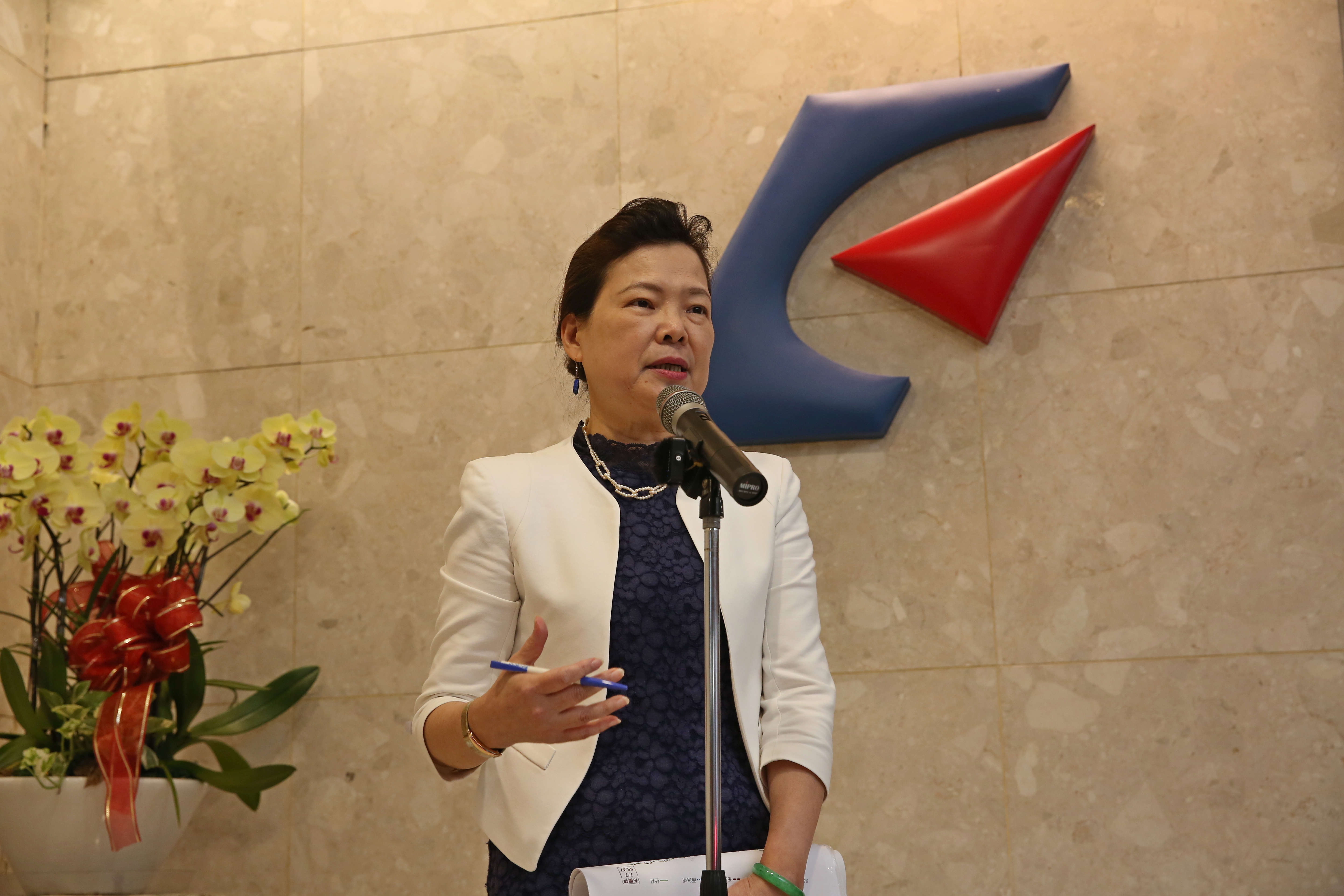 王美花指出，台積電是提醒員工「該有的休假不要忘記了」。（本刊資料照）