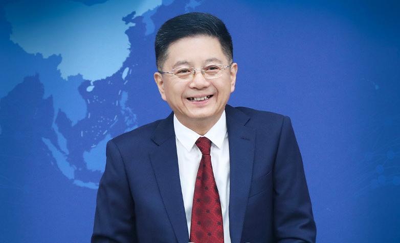 國台辦發言人馬曉光（圖）今不滿批評民進黨，在國際上欺騙輿論、招搖撞騙，「有何資格和顏面奢談『民主』？」（翻攝自國台辦微博）