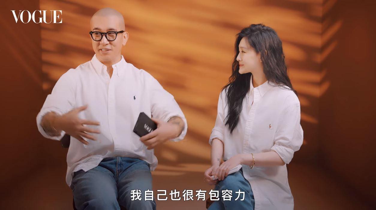 大S和具俊曄接受Vogue訪問放閃不斷。(翻攝自VOGUE Taiwan YouTube)