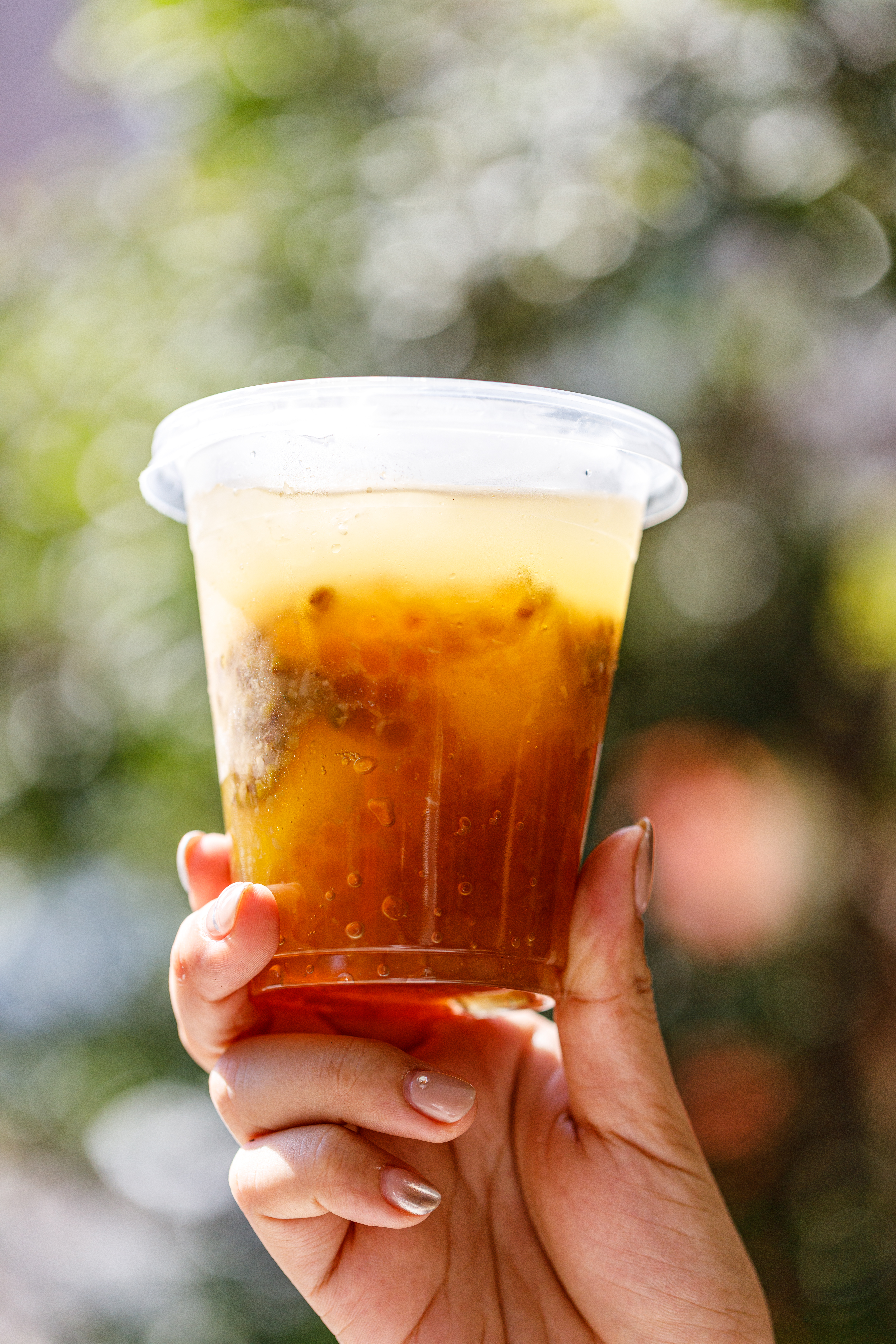 這一杯古早味「粉圓冰」是許多海線人的兒時記憶。（30元／杯，可任選3種配料）