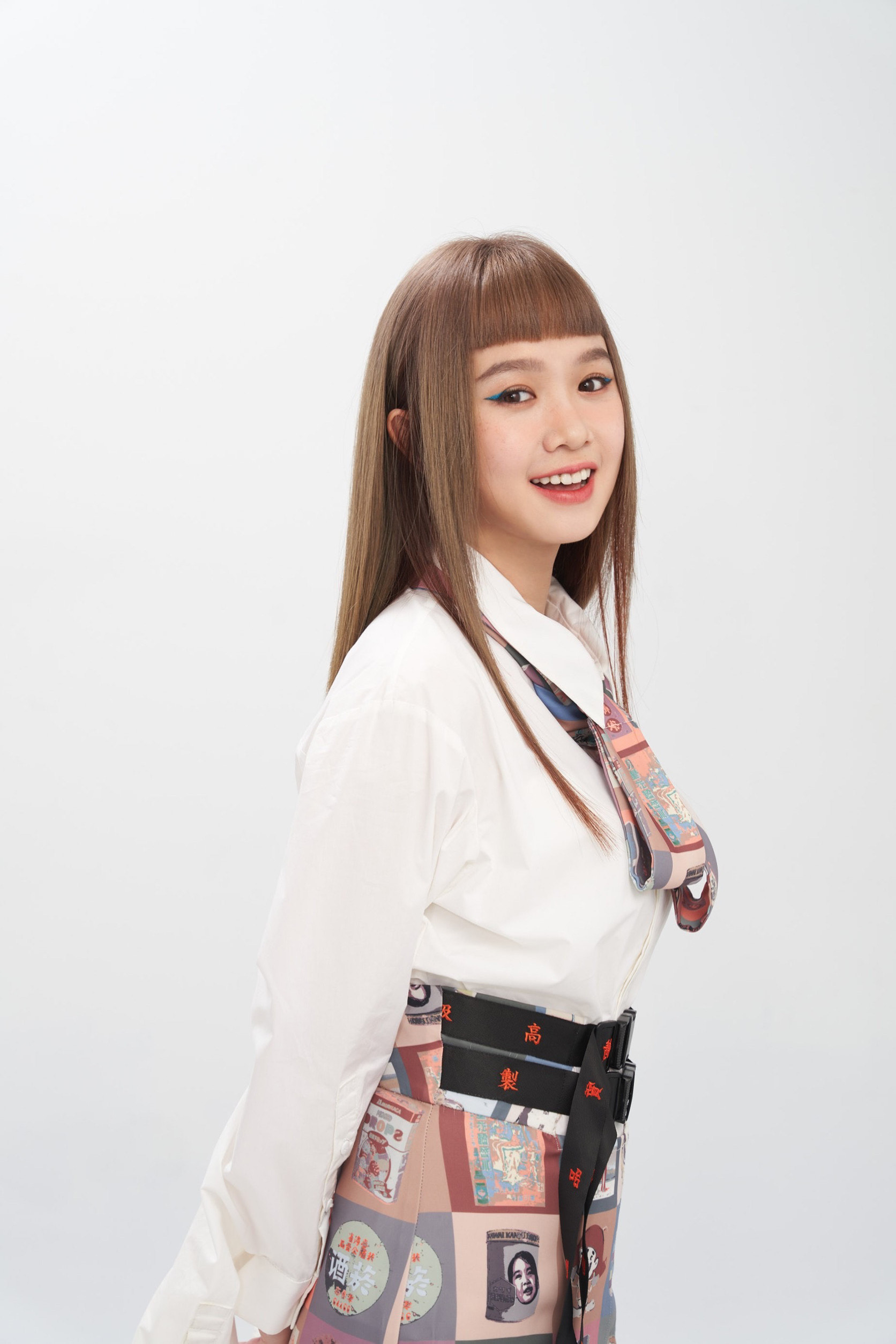 嚴正嵐產後恢復佳,兩款新造型並駕齊驅難以取捨。(海蝶音樂提供)