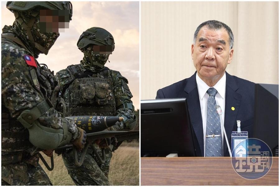 關指部4名士兵拍抖音上傳,沒想到受到嚴重懲處,邱國正回應「不能指望阿兵哥自愛」,反讓某些官兵心寒。(左圖非當事人,翻攝自國防部發言人臉書,右圖本刊資料照)