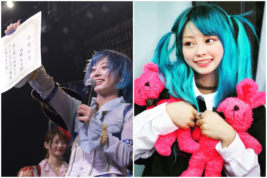 前日本女團偶像成員胡桃空自爆在團期間，因壓力過大至少找過20名砲友。（翻攝自胡桃空IG）