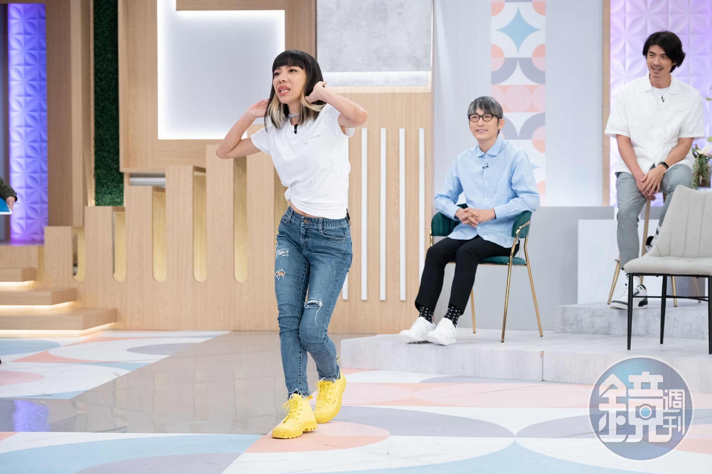 丫子上節目小S竟然叫不出名。（東森提供）