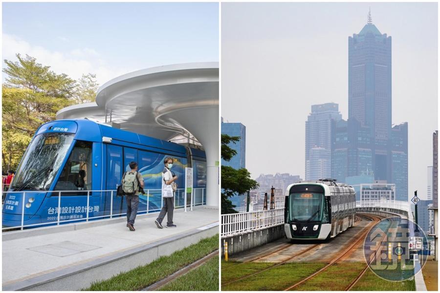 高雄輕軌因部分路段與賽事路線交會,宣布30日停運至9點半,引發民怨。(本刊資料照)