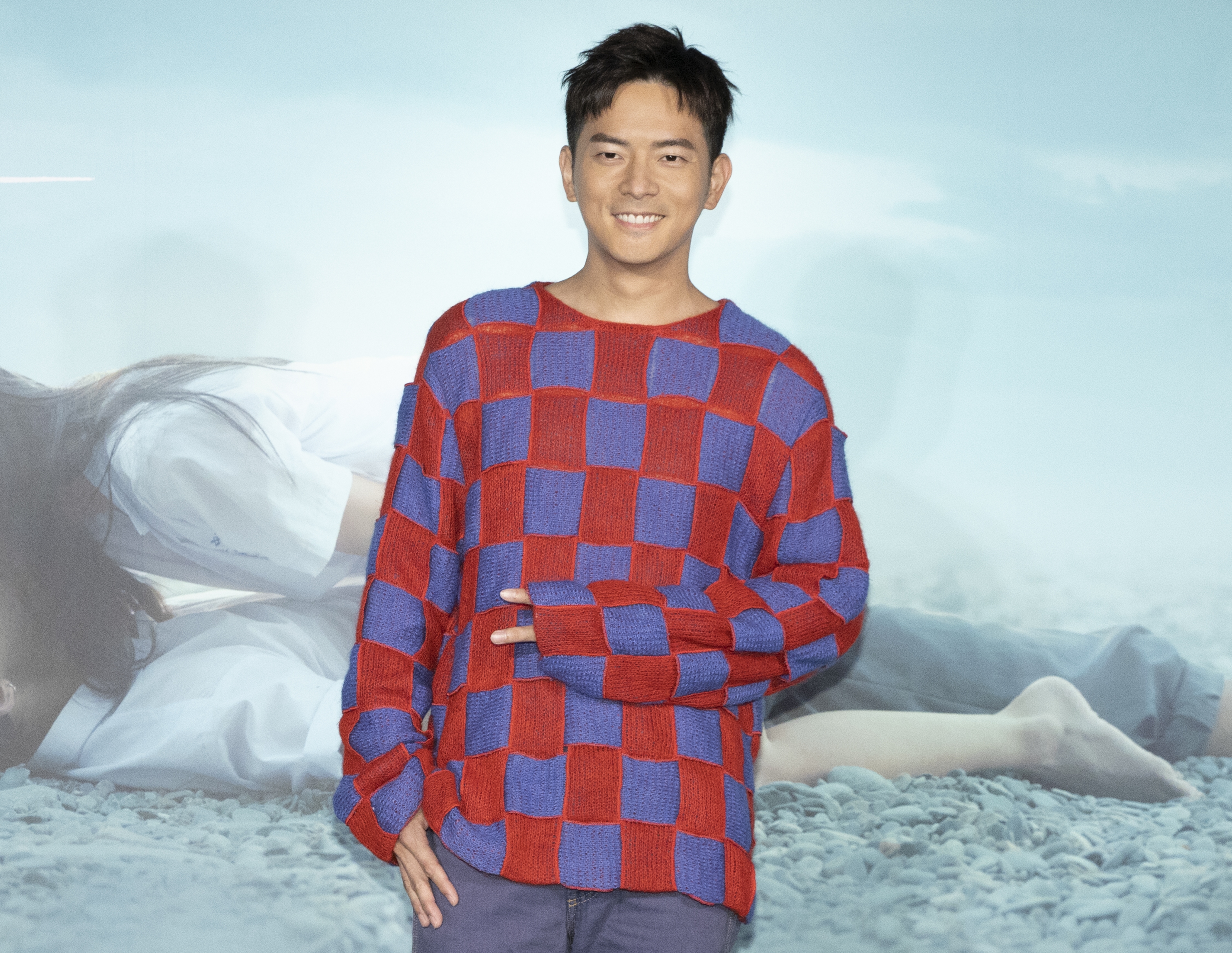 宥勝客串演出《小藍》，劇本就安排他被王渝萱撩到「起生理反應」，他卻嫌劇組準備的道具「尺寸太小」。