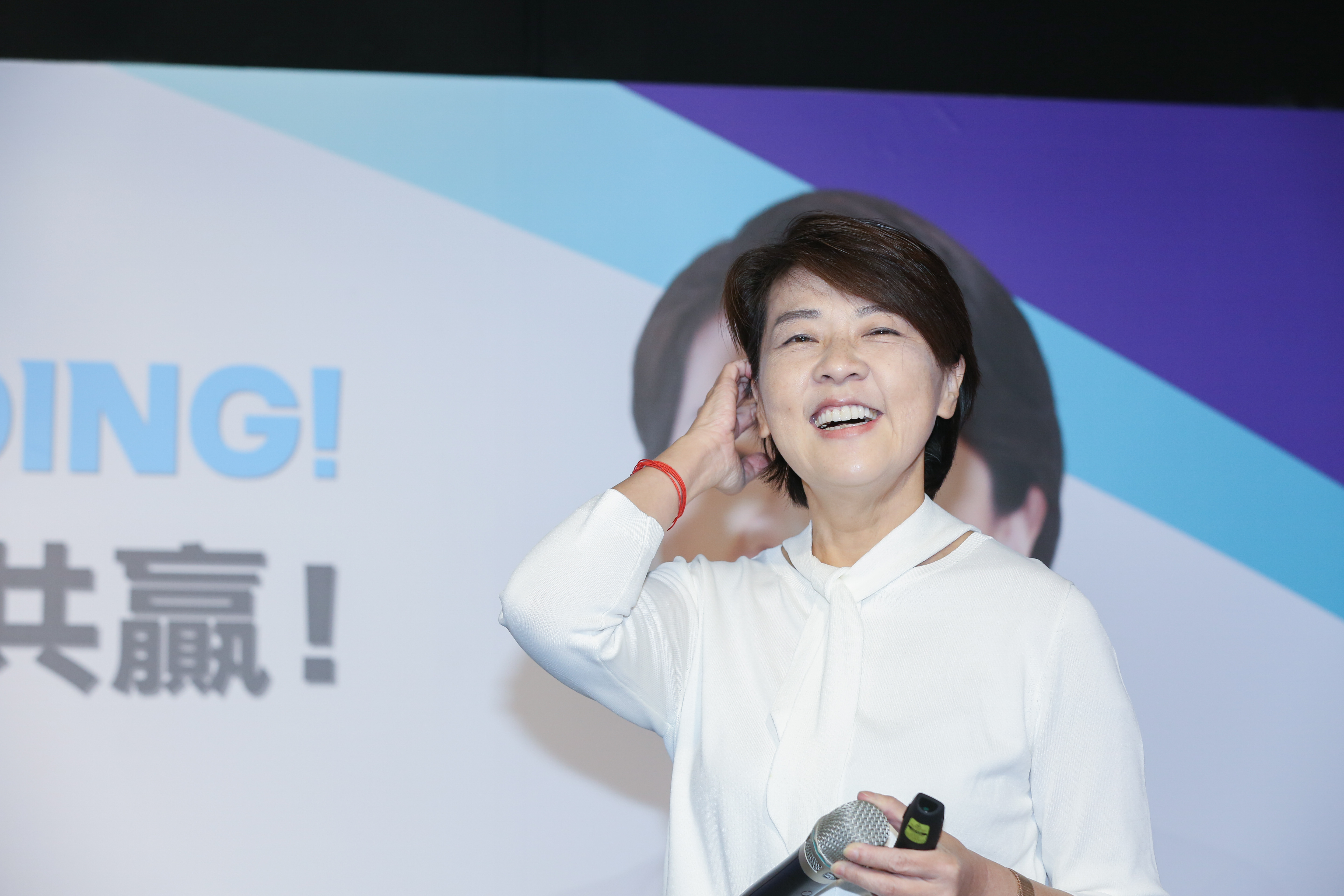 外傳國民黨在部分選區有下達「配票令」，黃珊珊狠酸，「國民黨的配票組織如果有用的話，就不會丟掉政權了」。（本刊資料照）