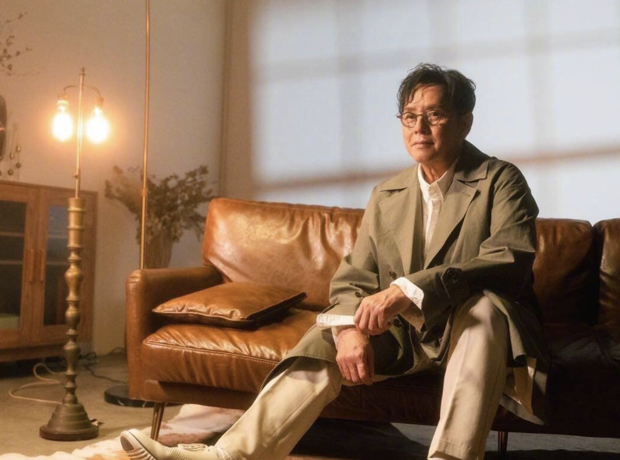資深男歌手「校長」譚詠麟今年已72歲,在演藝圈超過50年的他,今年6月底才發新專《傾‧聽》備受好評。(譚詠麟微博)