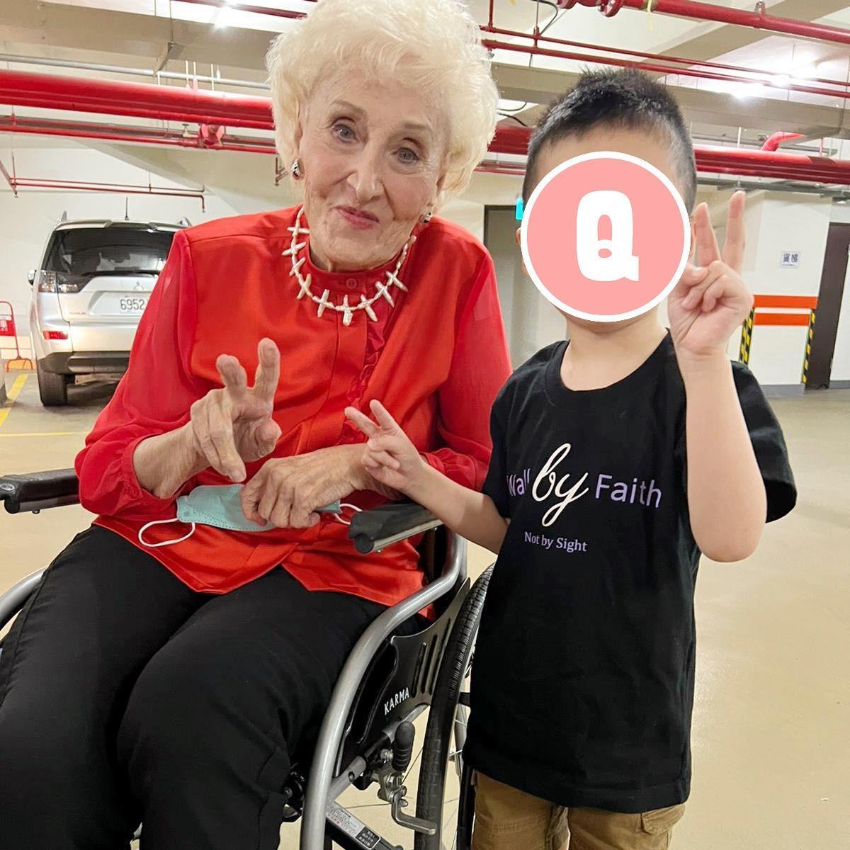 96歲的彭蒙惠彭蒙惠很年輕就來台灣宣教,一生奉獻台灣傳福音。(翻攝自宋達民 Ta Ming Sung臉書)