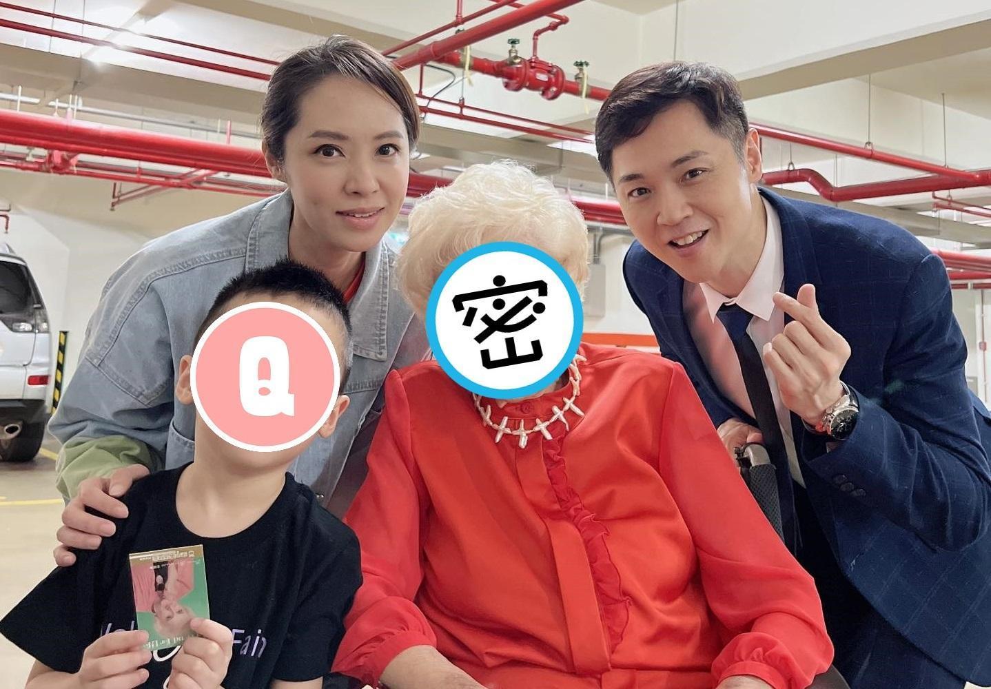 宋達民巧遇創立《空中英語教室》的彭蒙惠,發現高齡96歲的她狀態極佳。(翻攝自宋達民 Ta Ming Sung臉書)