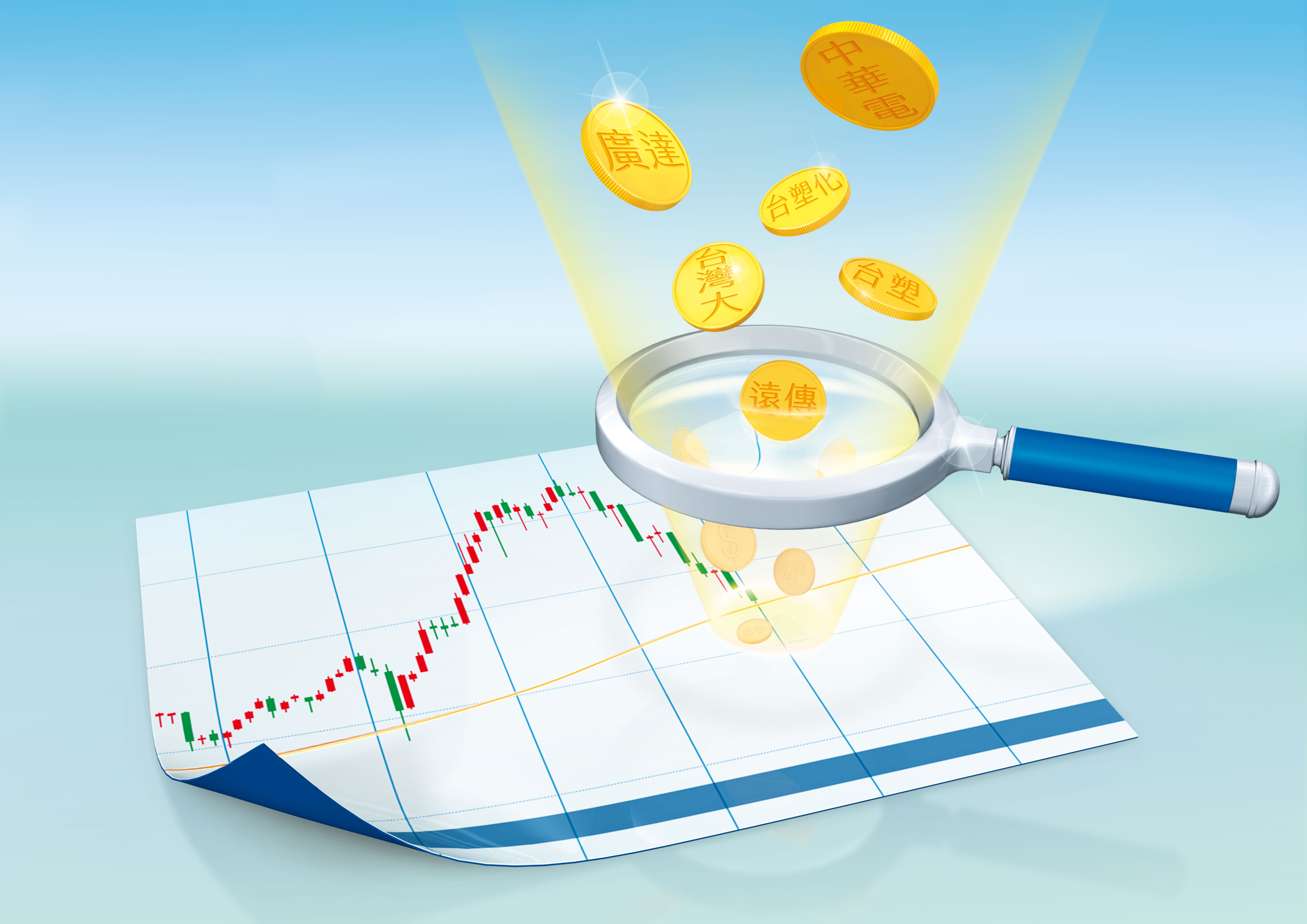 大盤逐漸往10年線修正，讓不少權值績優股出現長線甜蜜價。