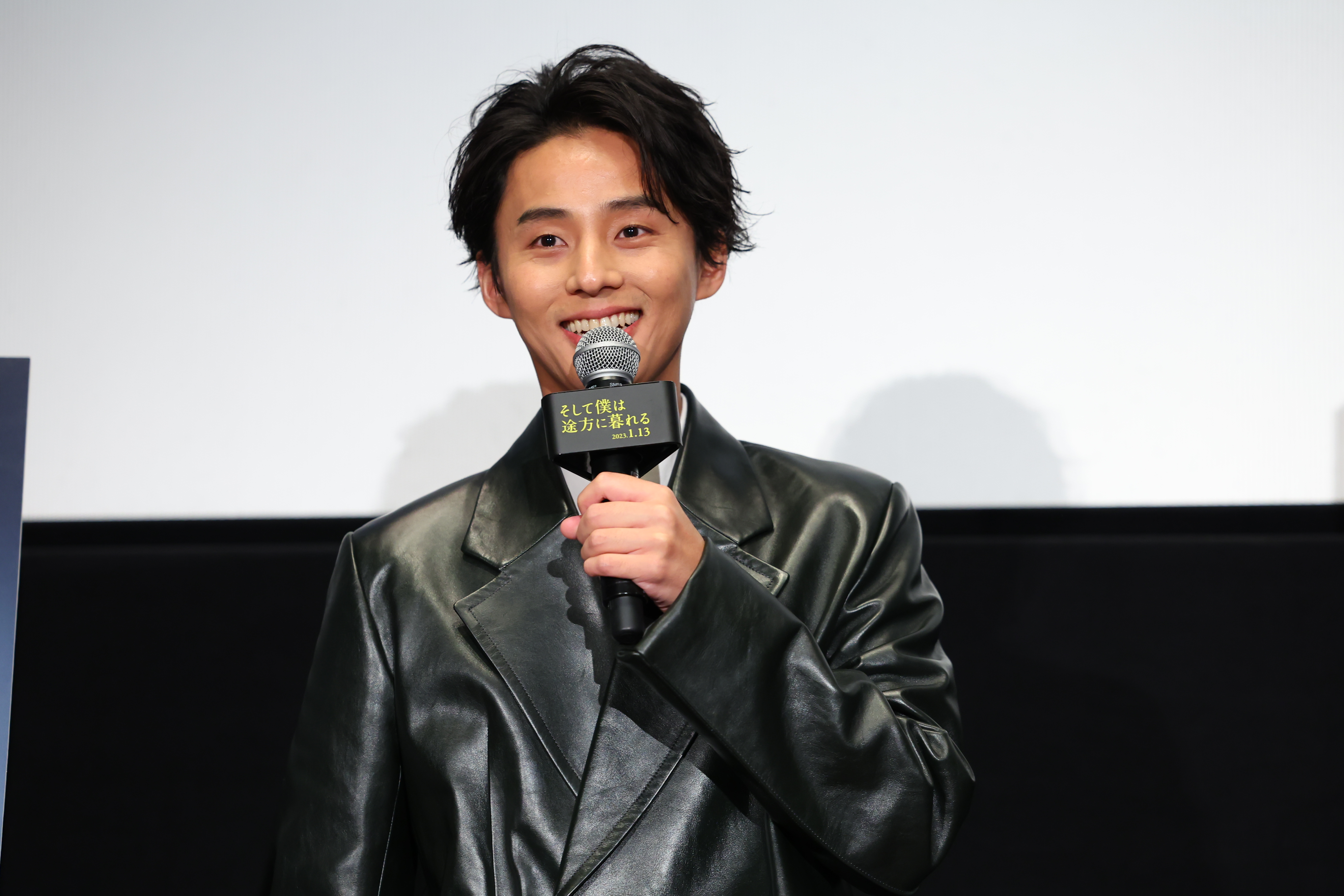 藤谷太輔出席主演電影《於是我迷失了方向》Q&A活動,回顧拍攝現場直呼超辛苦。(東京國際影展提供)