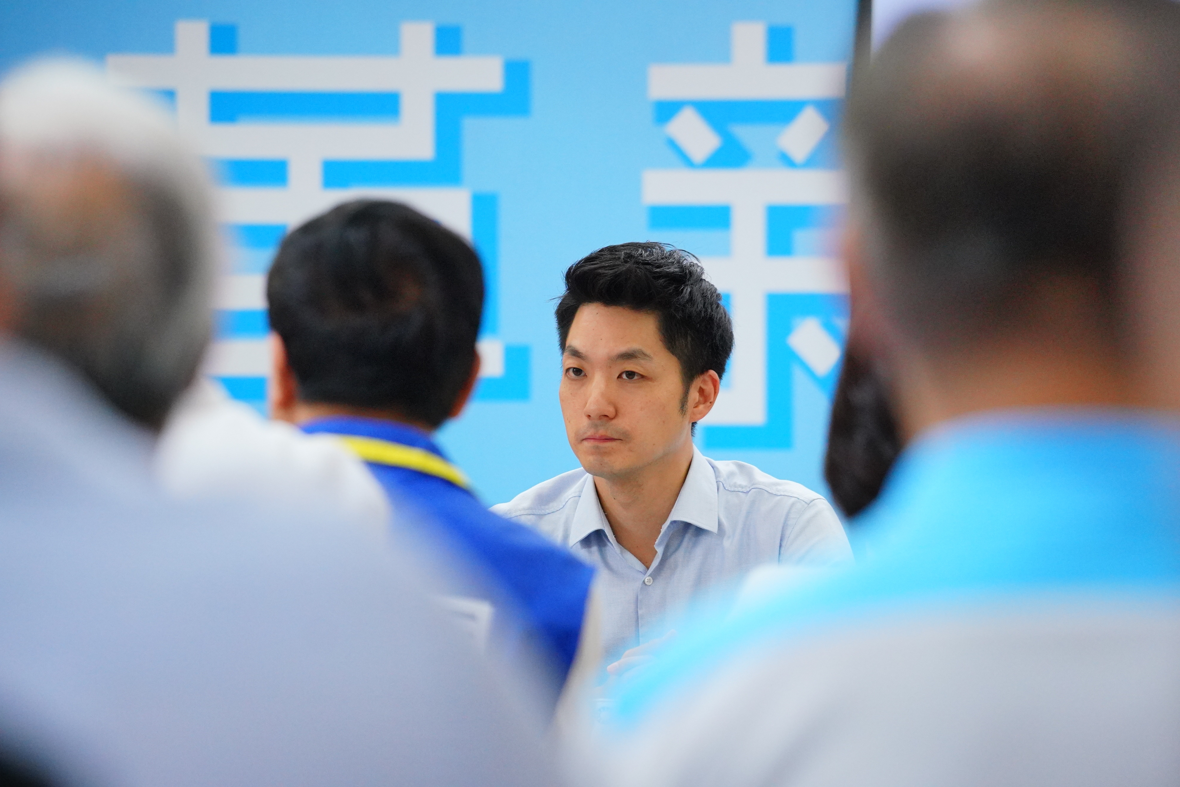 蔣萬安解釋，因有其他行程安排，所以今天不克出席同志遊行。