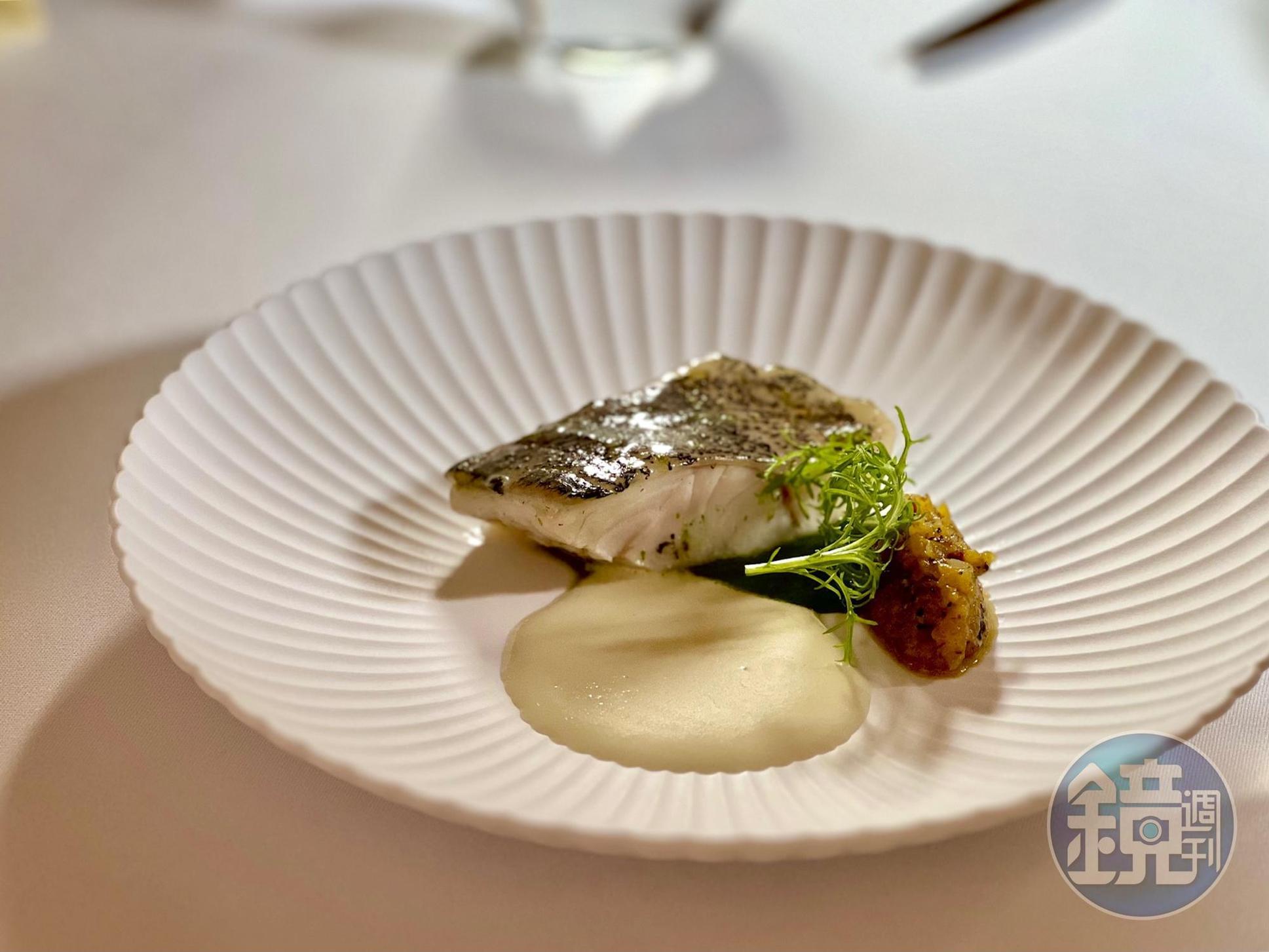「龍虎斑」是為了支持台灣優質的石斑魚，搭配2種不同風味的醬料。