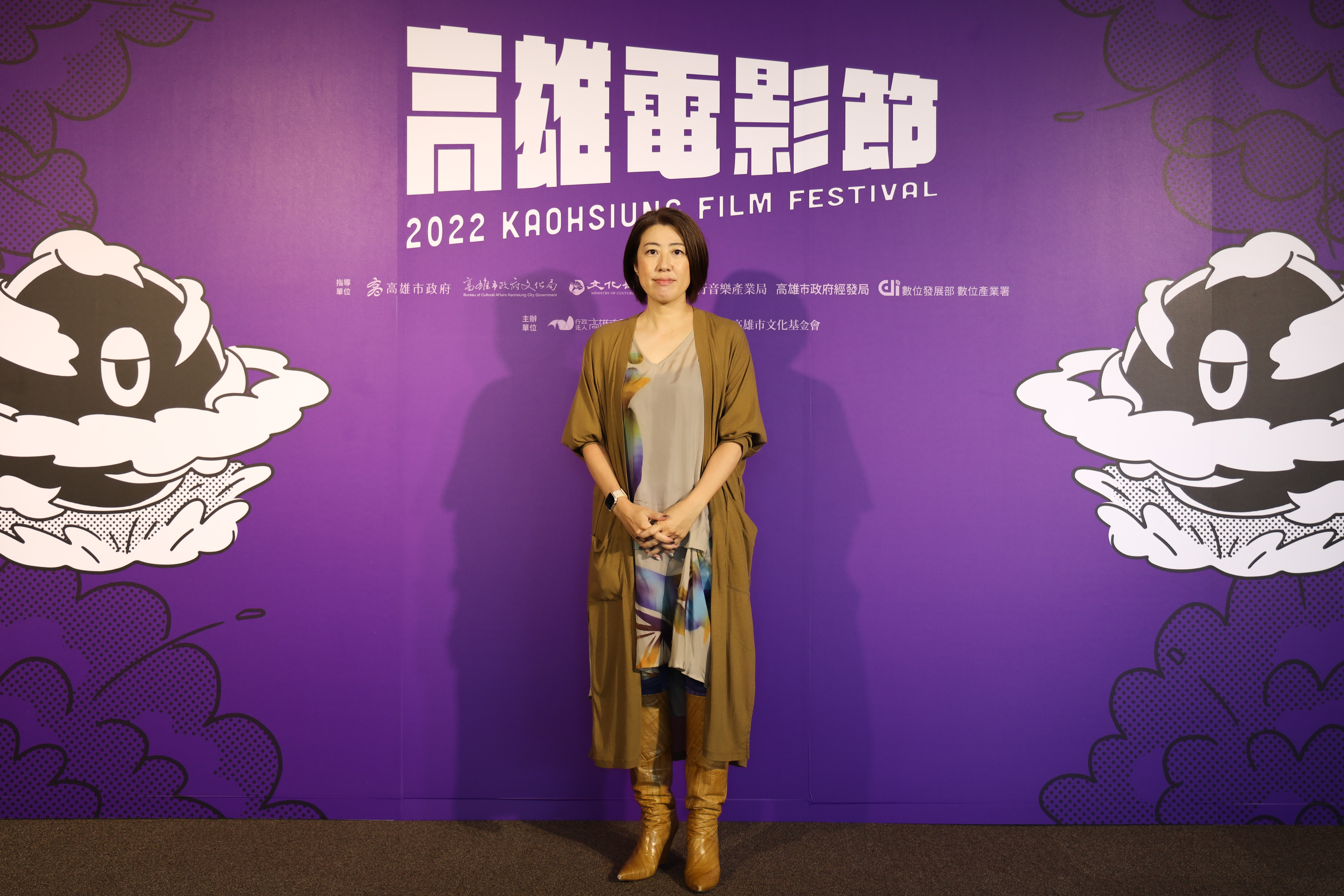 《月薪嬌妻》編劇野木亞紀子受邀來台於高雄電影節開講，並與媒體分享劇本創作的心法。（高雄電影節提供）