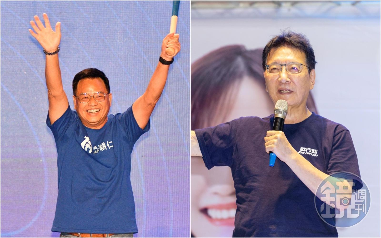 林耕仁選情告急，趙少康拋出疑似棄保說，引發議論。（本刊資料照）