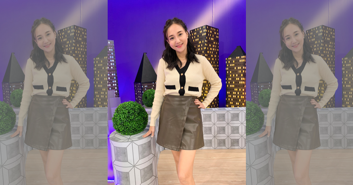 何妤玟上節目自曝喜愛大肚男。（衛視中文台提供）