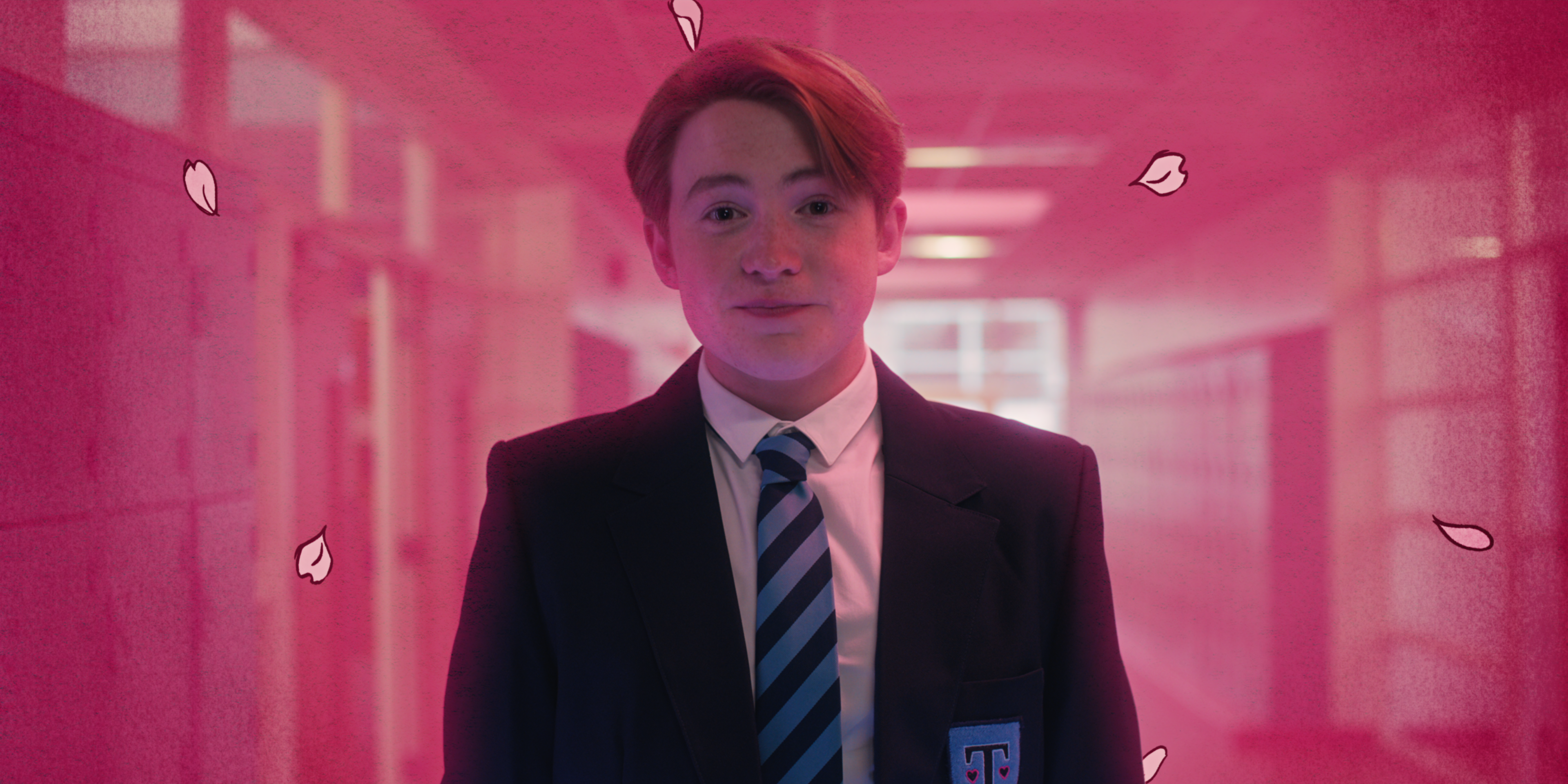 《戀愛修課》的成功，連帶讓演員跟著爆紅，也讓基特康納無辜被捲入了性向揣測的風波。（Netflix提供）