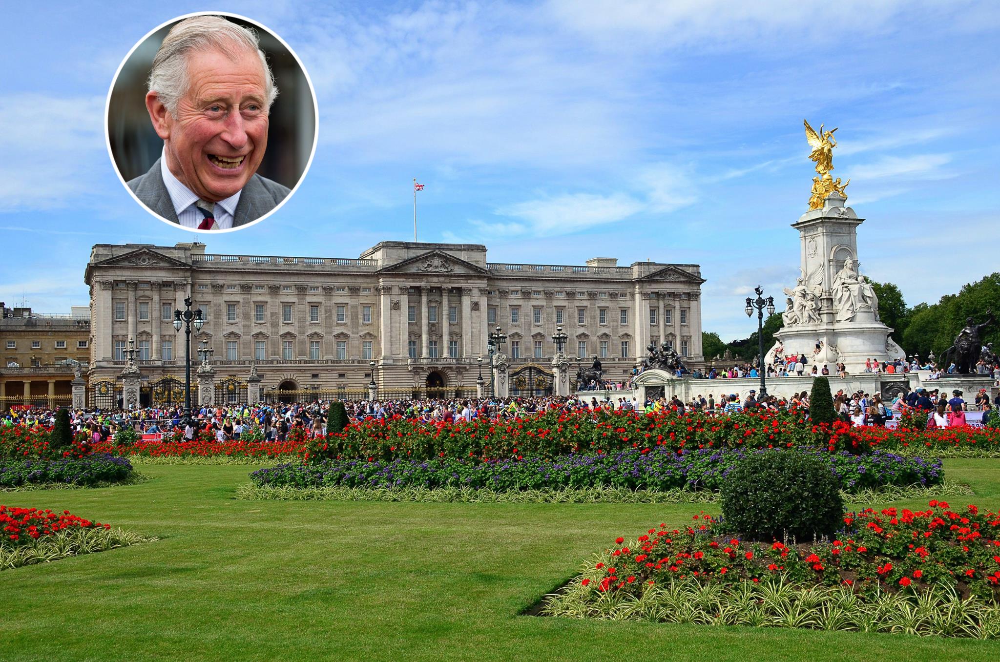 白金漢宮每年都會吸引上千萬遊客到訪。（小圖翻攝The Royal Famil臉書）