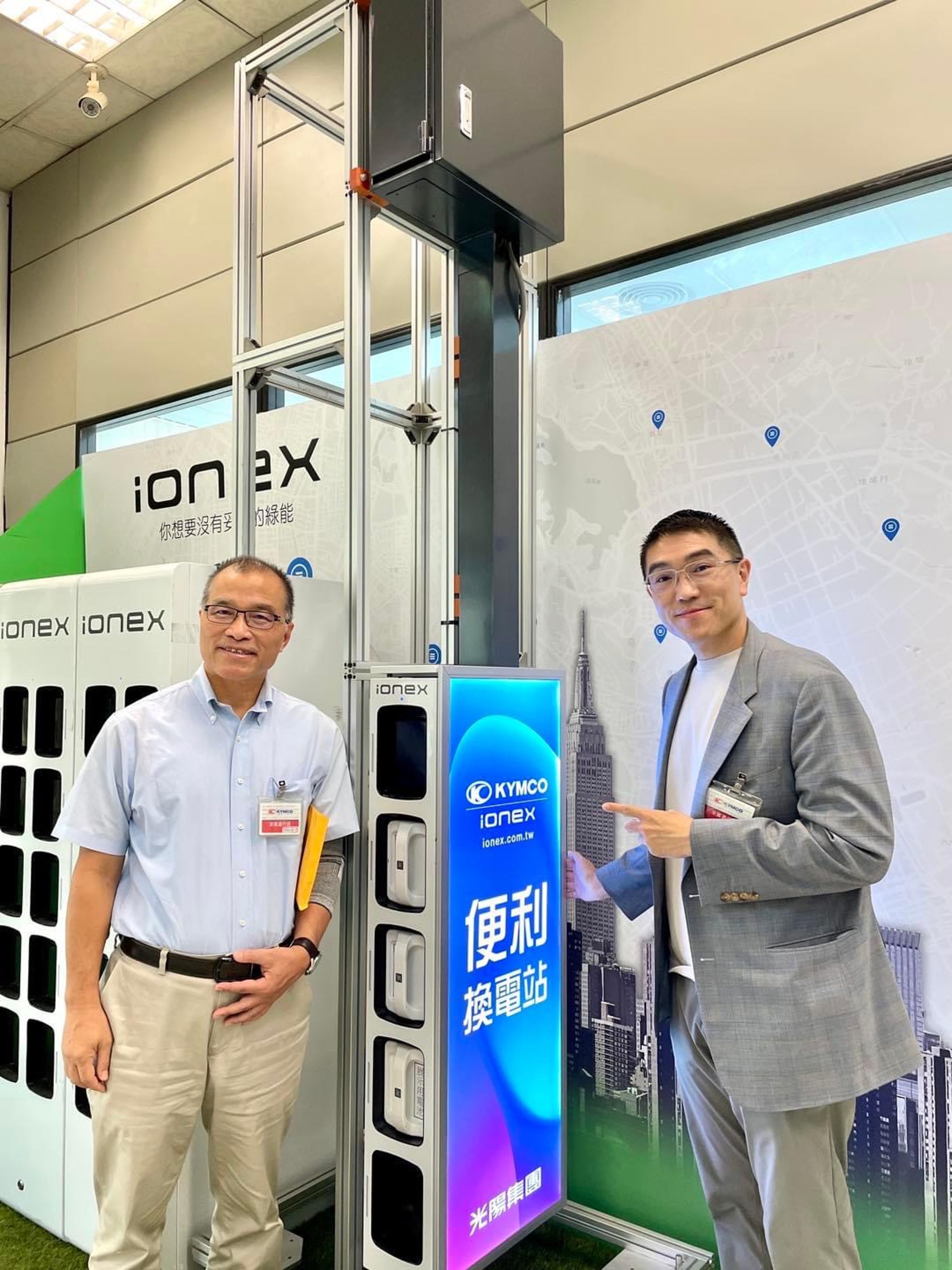 謝國樑拜訪多家電動公司，找出最好的、最貼近基隆市民的政見。