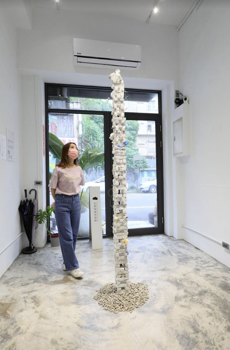 作品《未來痕跡》引領觀看者想像未來的基隆會剩下什麼？