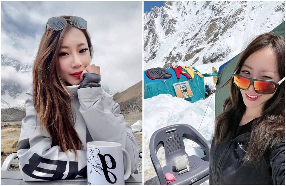 曾格爾的攀登世界紀錄遭各界質疑。（翻攝曾格爾臉書）