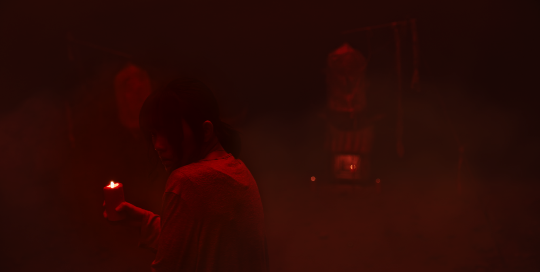 《迴陰》概念短片找來《流麻溝十五號》演員鄧筠熹，飾演觀落陰後進入地獄尋找愛女的年輕母親。（我們要爆紅國際影業）