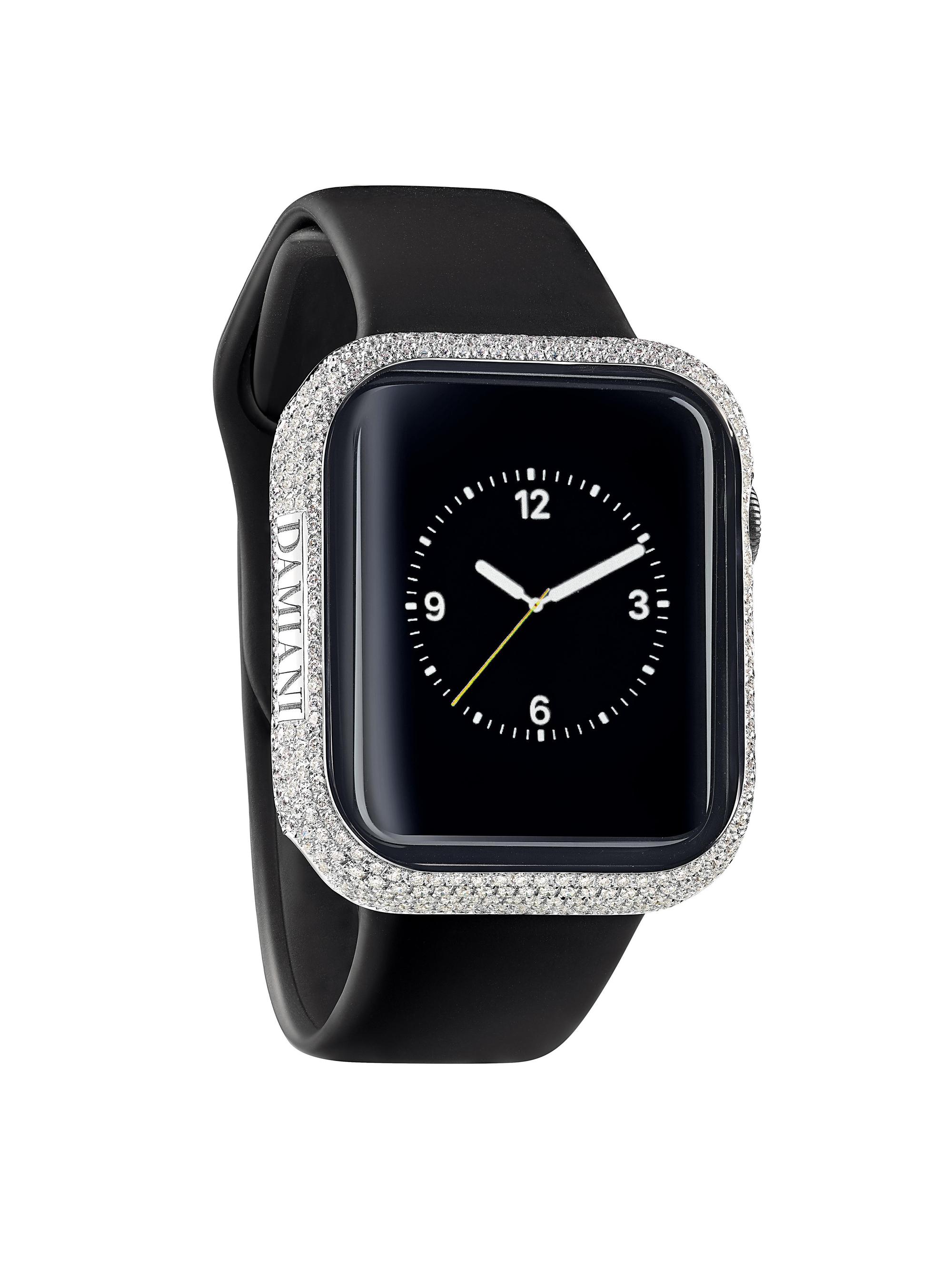 Metropolitan 18K白金Apple Watch全鑽錶殼 NT$258,100(DAMIANI提供)