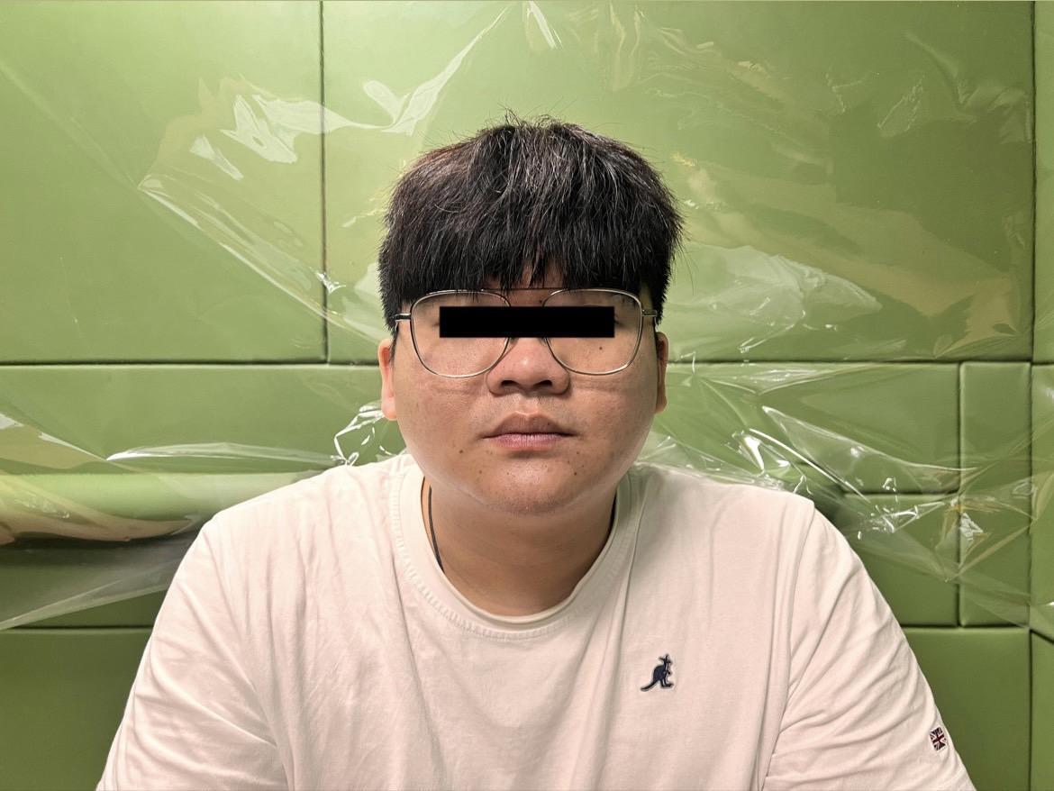 26歲余姓男子誆稱為刑事組長,在交友軟體上詐騙女網友交往。(翻攝畫面)