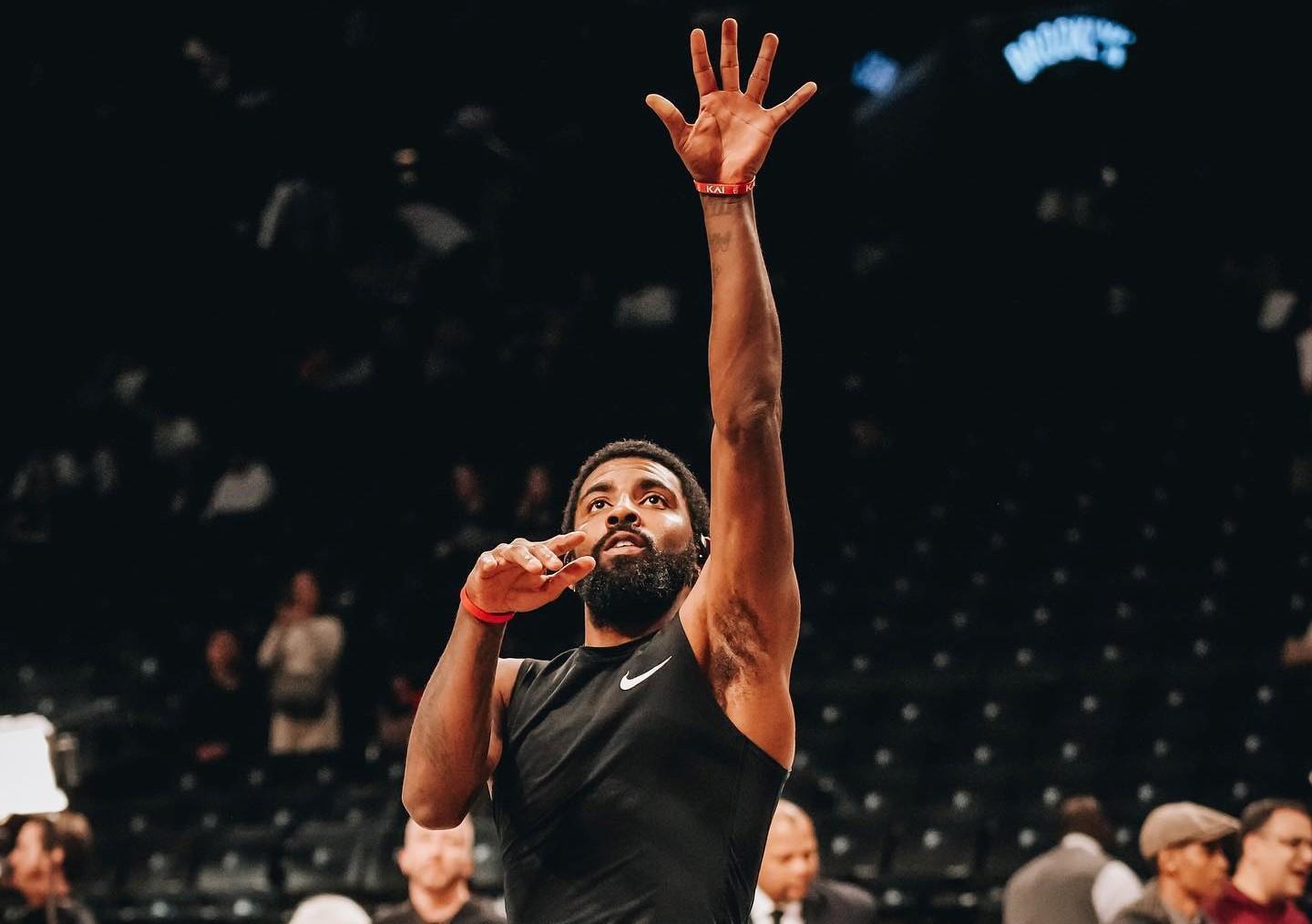 厄文在多方壓力下，終於道歉了。（翻攝自Brooklyn Nets臉書）