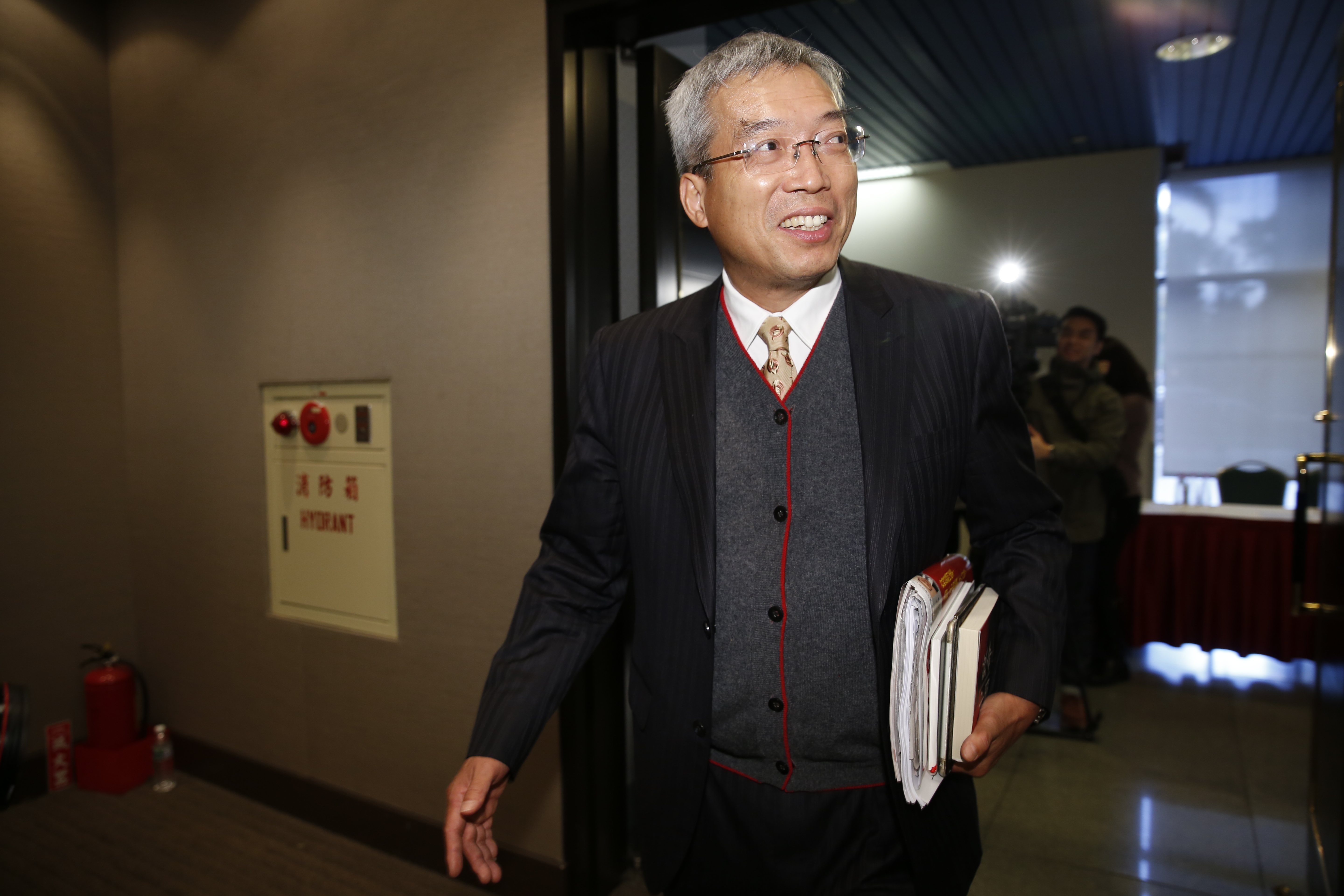 中國二十大落幕後，再度出現大「潤」潮，謝金河（圖）今天表示，「沒有跑的，像許家印、王健林，可能是跑不掉了」。（本刊資料照）