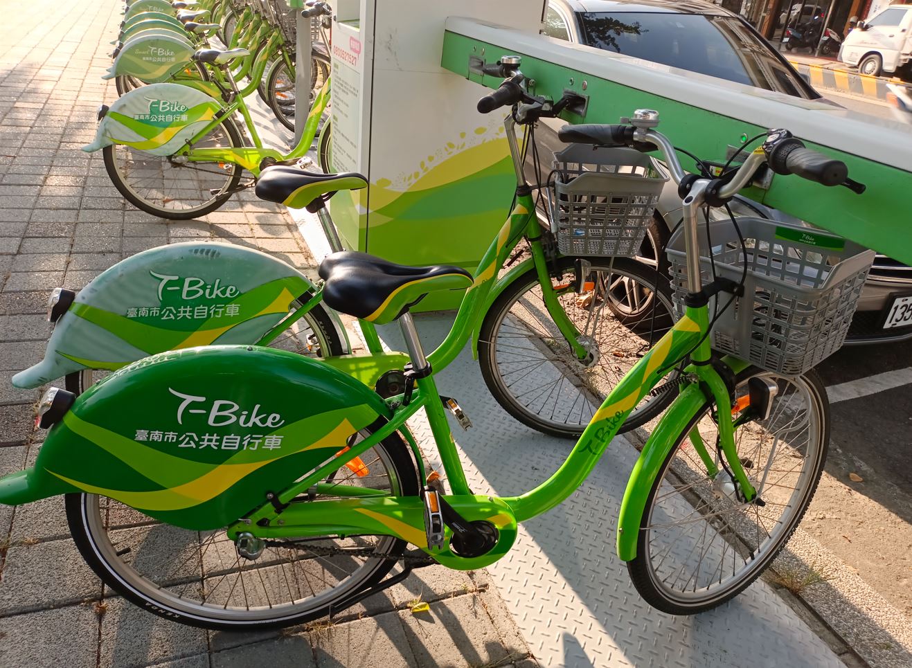 台南現有的T-Bike營運不佳，使用率低。