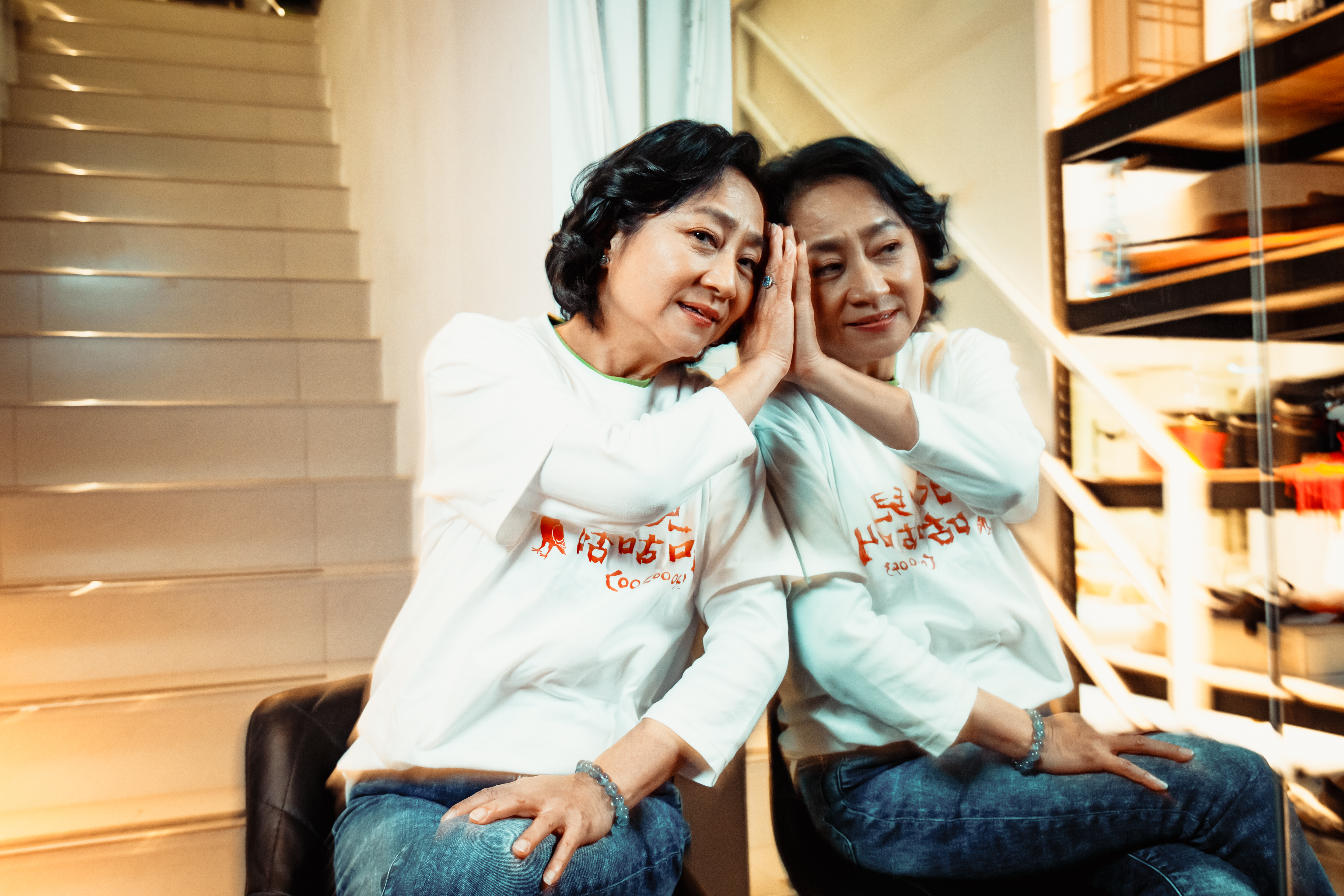 39年前就在拍電影，如今多在小螢幕出現，楊麗音早已沒當自己是「電影咖」，這次入圍金馬獎開心到哽咽。