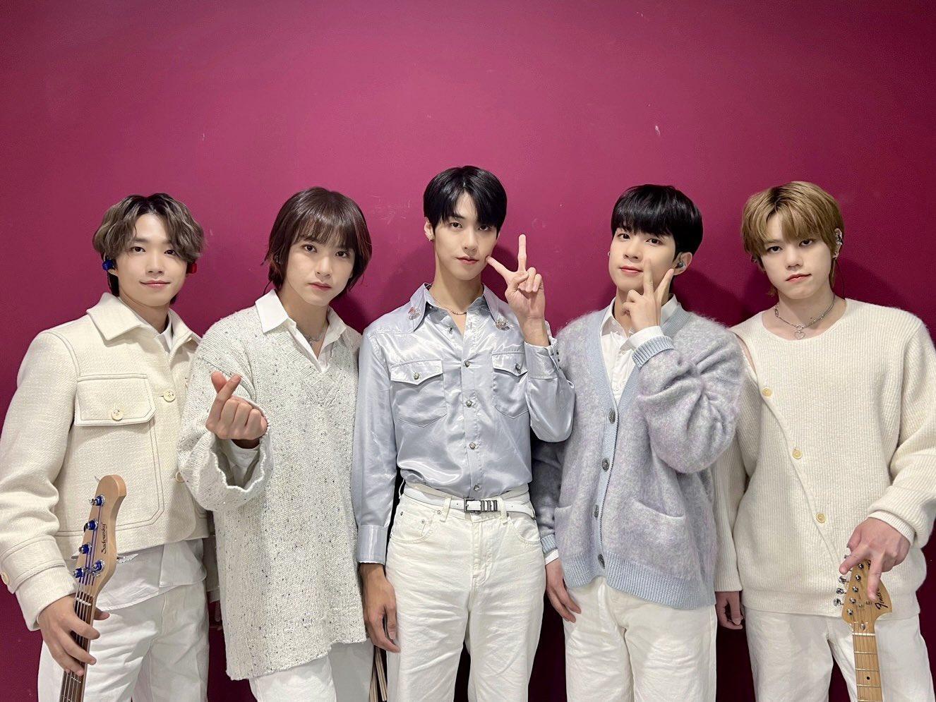 「N.Flying」本月下旬將來台開唱，這將會是成員入伍前最後一次全員到齊訪台。（翻攝自N.Flying Twitter）