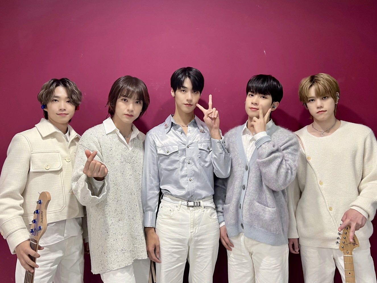 「N.Flying」本月下旬將來台開唱,這將會是成員入伍前最後一次全員到齊訪台。(翻攝自N.Flying Twitter)