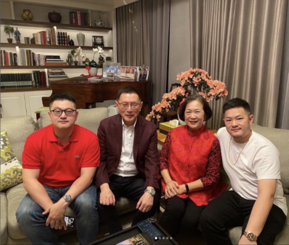 警政署前署長王卓鈞賴兆琳17日公祭。（翻攝畫面）