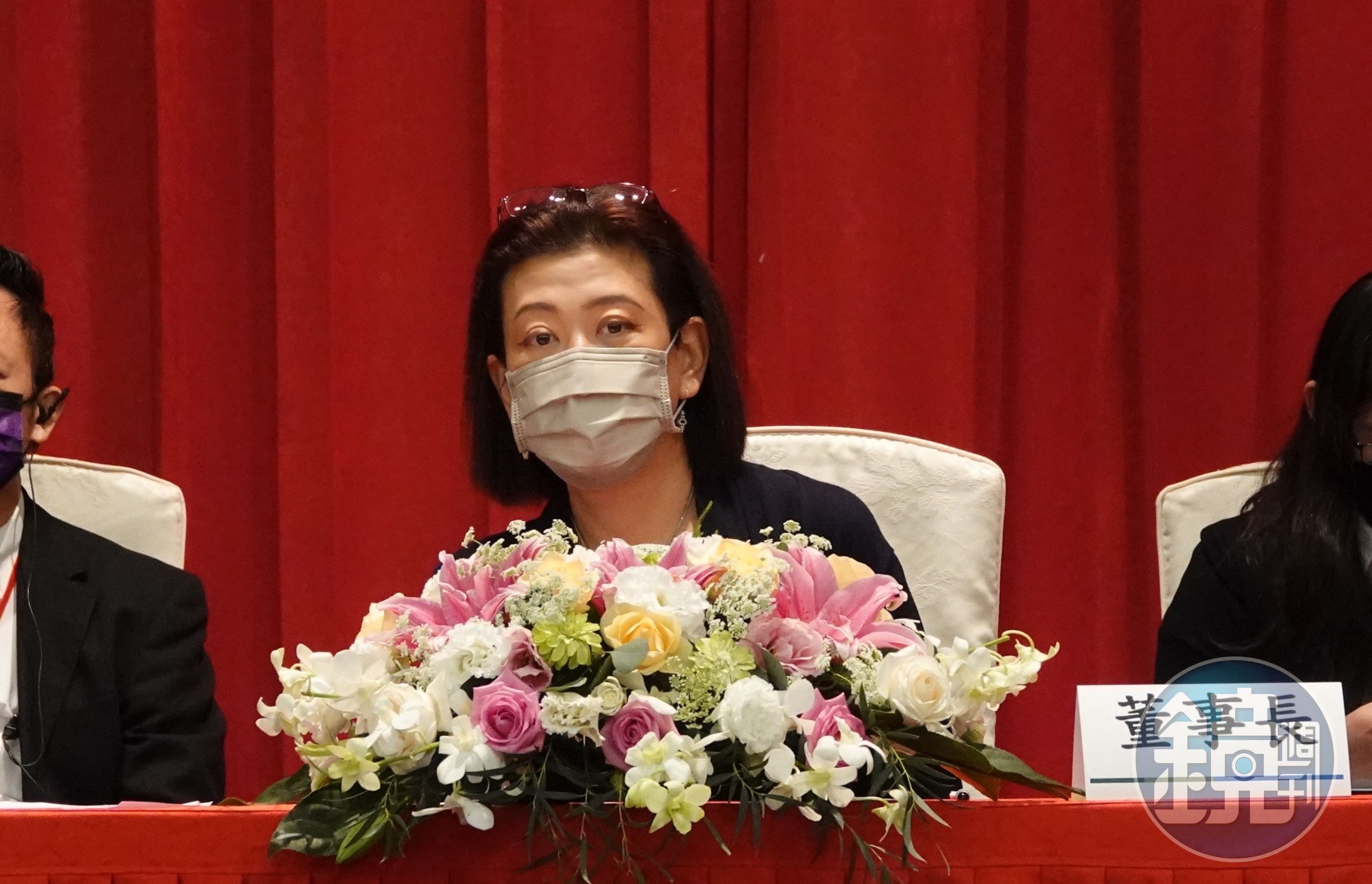 台開臨股會因出席率未過半而流會，面對外界質疑，邱于芸也親上火線說明。（台開提供）