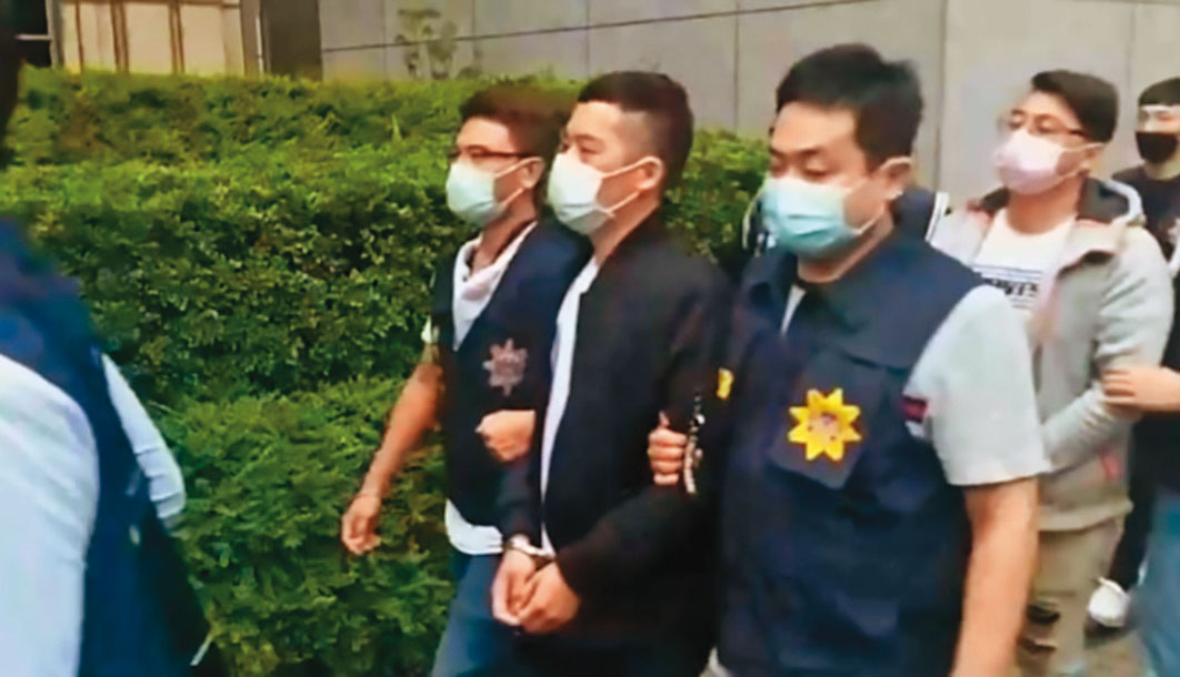 刑事局上週查獲黑幫分子介入都更案，目前也針對蘆洲火警案持續偵辦中。（警方提供）