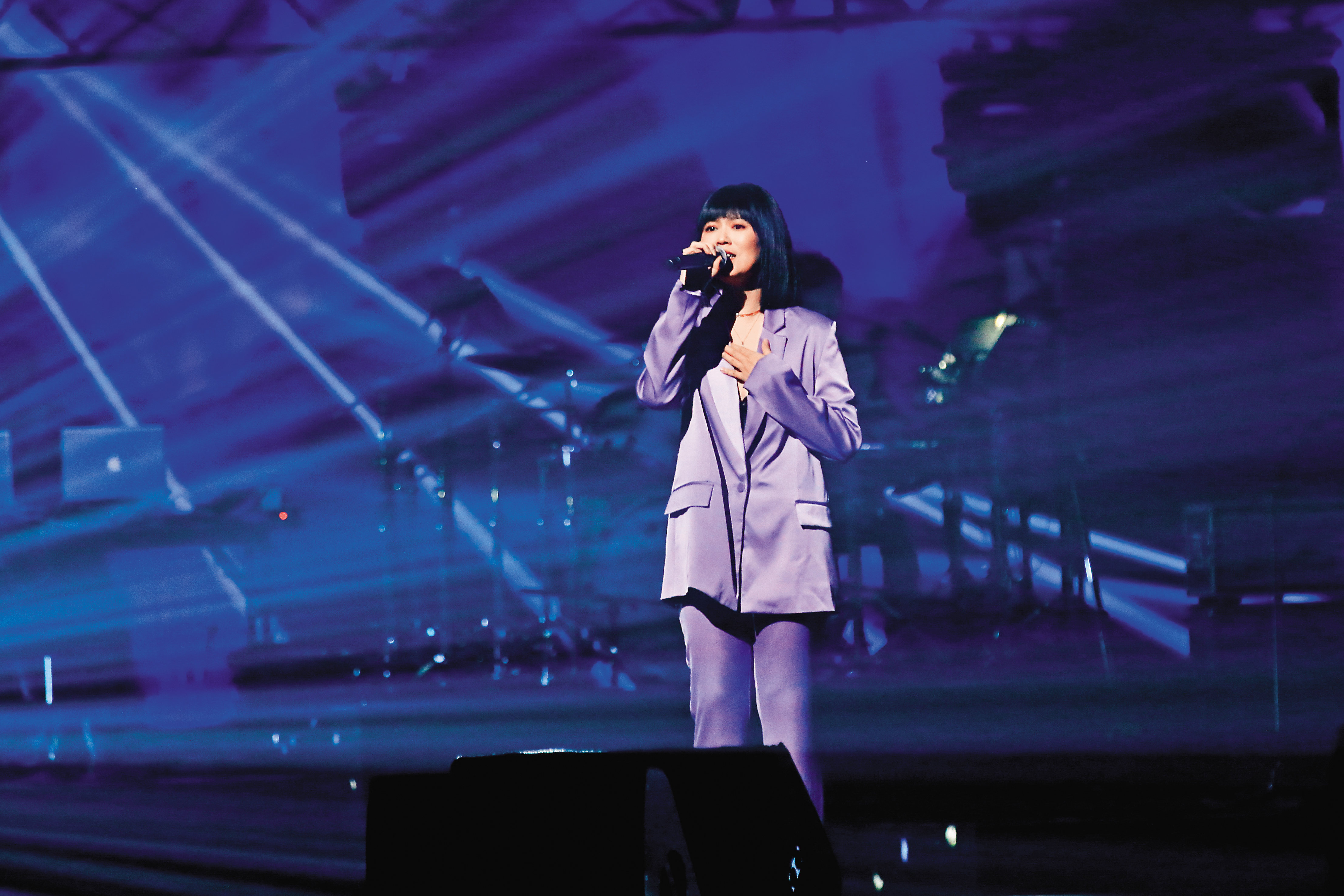 曹雅雯才剛認自己是「雙性戀」，就被爆出早已「祕婚」多年的消息。（年代MUCH提供）