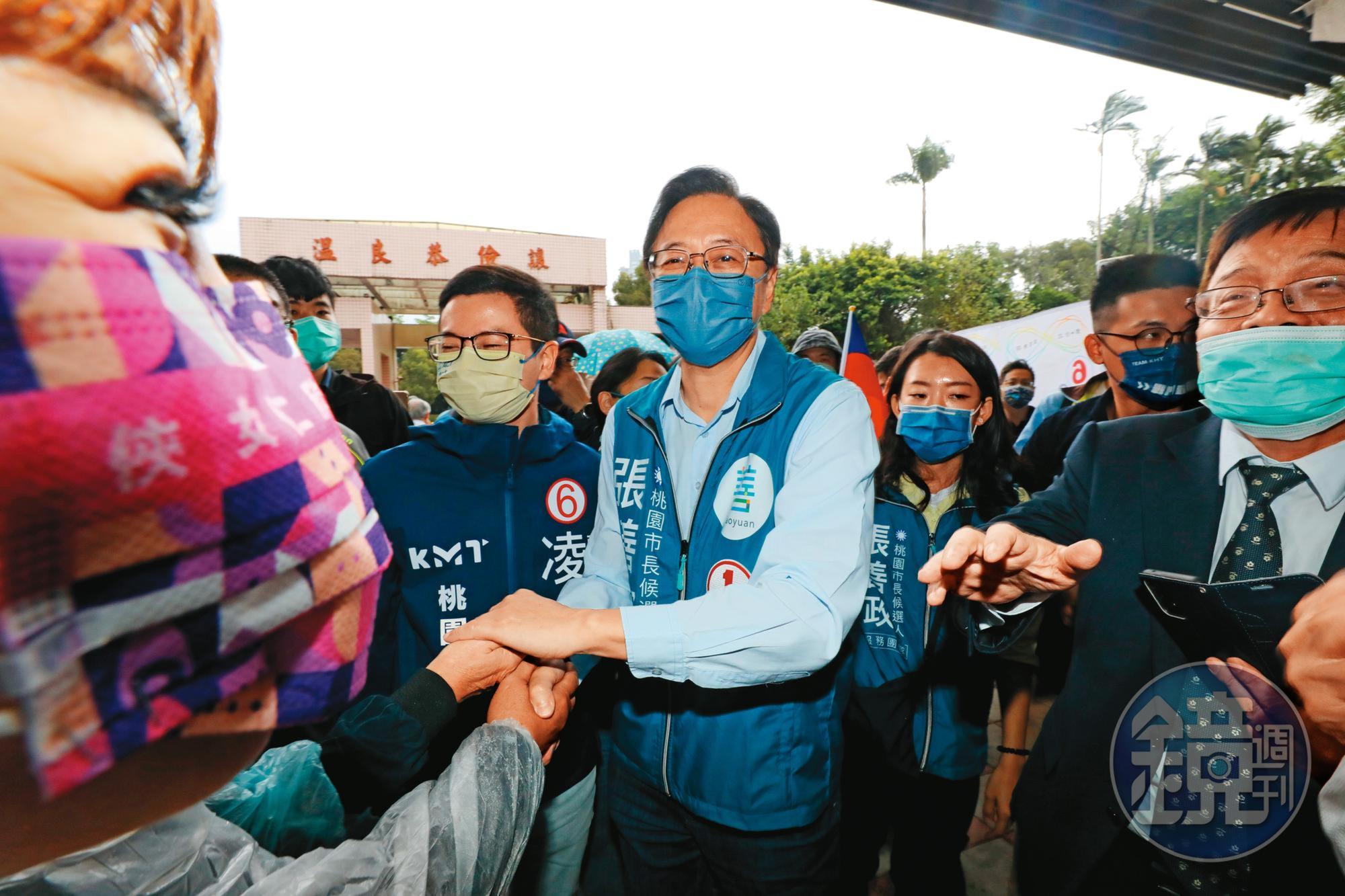 國民黨評估，桃園市長選舉勢必成為選戰最後焦點，而張善政選情已逐步趨於穩定領先。