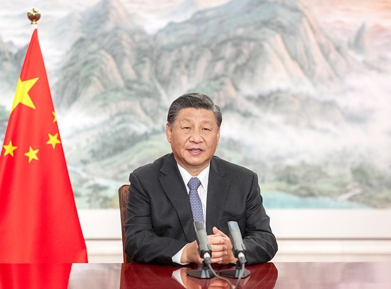 謝金河昨天po文表示，習近平（圖）若想實現中國夢，真正偉大功業應是北向，不是南進。（翻攝自新華社）