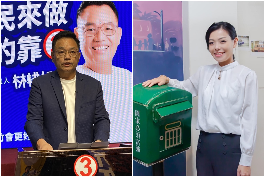 林耕仁（左圖）突收兵不打高虹安（右圖），律師林智群分析背後原因。（翻攝自林耕仁、高虹安臉書）